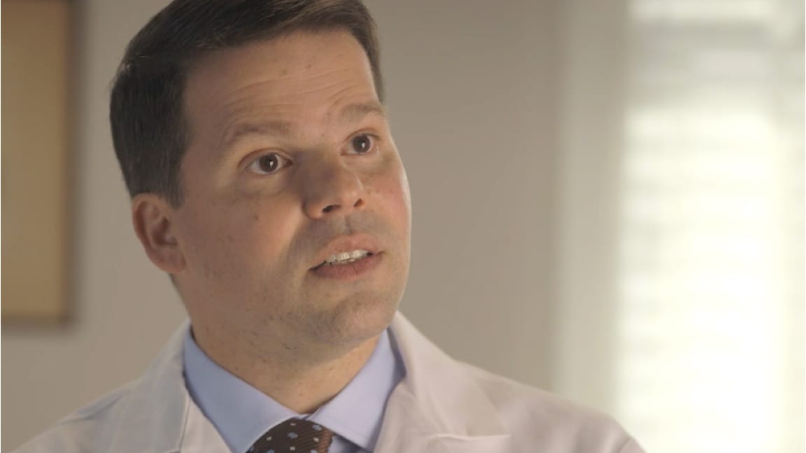 Improving patient dialogue with Dr. Andres Gelrud video image