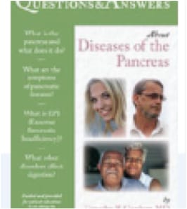 Questions and Answers about Diseases of  the Pancreas book cover
